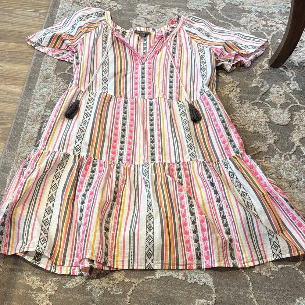 Style and Co. Colorful Striped Dress